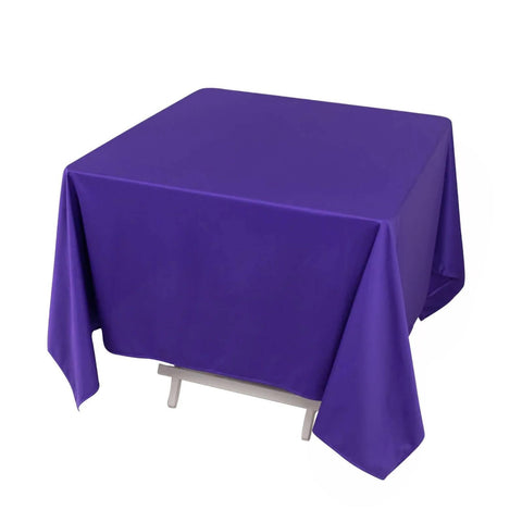 Scuba Square 70"x70" Tablecloth Purple - Wrinkle Free & Stain Resistant Table Cover