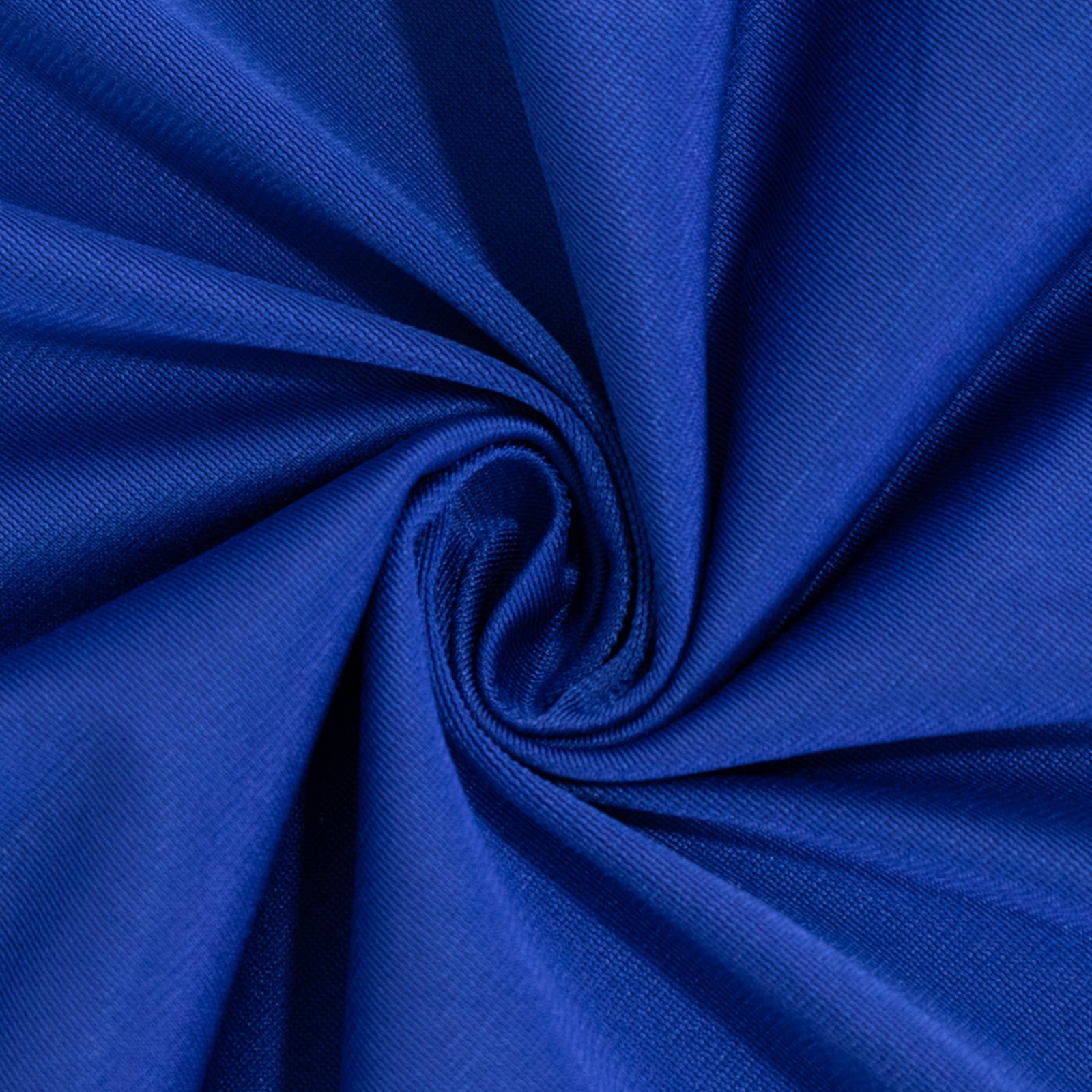 Scuba Polyester 36"x72" Wide Table Runner Royal Blue - Wrinkle-Free Trade Show Table Linen