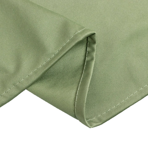Scuba Round 90" Tablecloth Dusty Sage Green - Wrinkle Free & Stain Resistant Table Cover