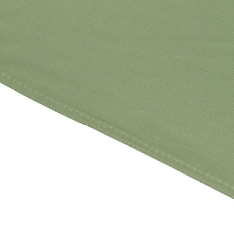 Scuba Rectangular 60"x102" Tablecloth Dusty Sage Green - Wrinkle Free & Stain Resistant Table Cover