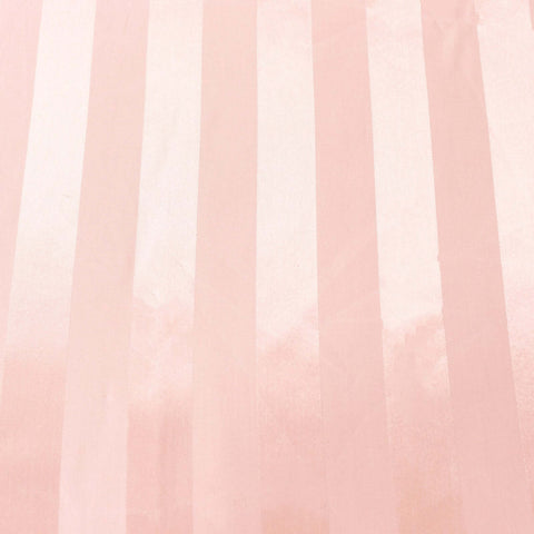 Satin 12"x108" Table Runner Dusty Rose - Stripe Table Decor