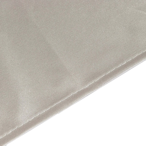 Scuba Square 70"x70" Tablecloth Shimmer Silver - Wrinkle Free & Stain Resistant Table Cover