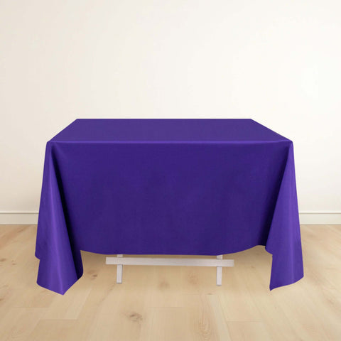 Scuba Square 70"x70" Tablecloth Purple - Wrinkle Free & Stain Resistant Table Cover
