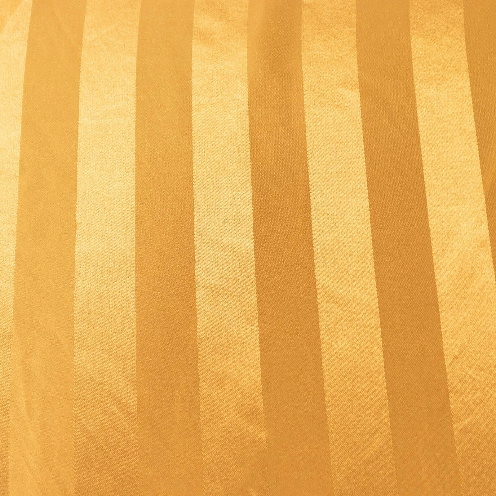 Satin 12"x108" Table Runner Gold - Stripe Table Decor