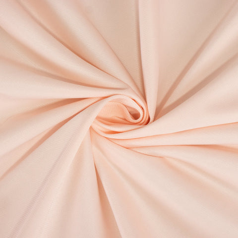 Scuba Round 108" Tablecloth Blush - Wrinkle Free & Stain Resistant Table Cover