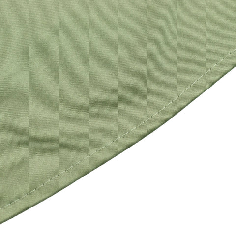 Scuba Round 90" Tablecloth Dusty Sage Green - Wrinkle Free & Stain Resistant Table Cover