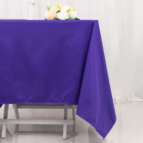 Scuba Square 70"x70" Tablecloth Purple - Wrinkle Free & Stain Resistant Table Cover