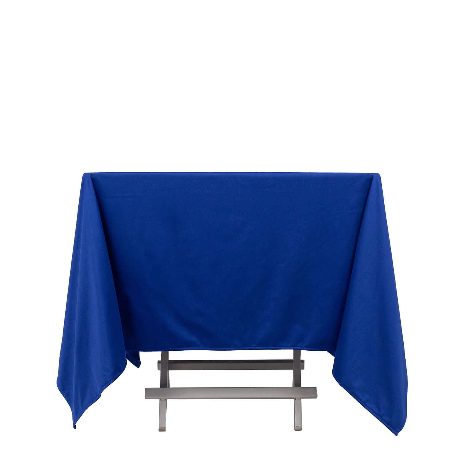 Scuba Square 70"x70" Tablecloth Royal Blue - Wrinkle Free & Stain Resistant Table Cover