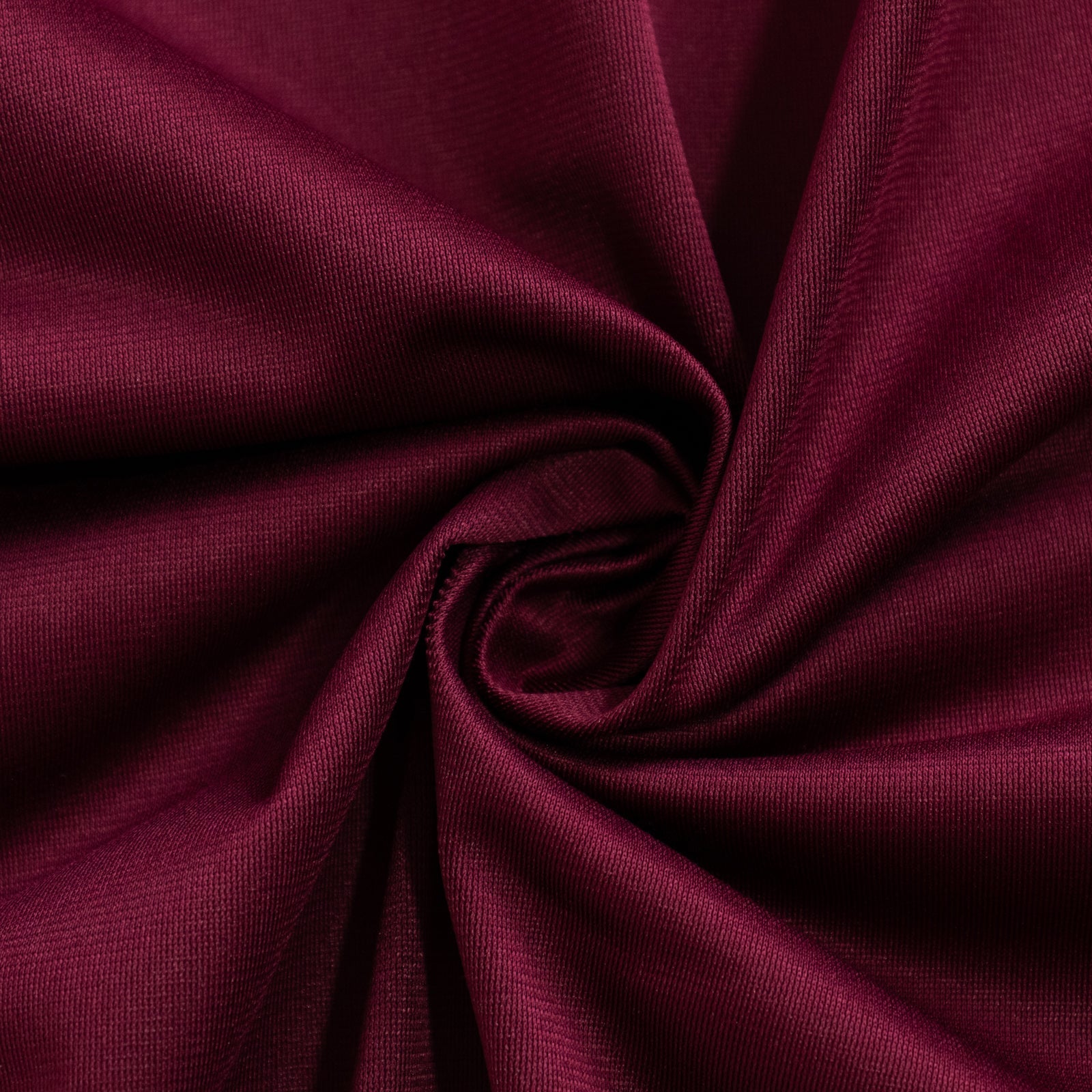 Scuba Round 90" Tablecloth Burgundy - Wrinkle Free & Stain Resistant Table Cover